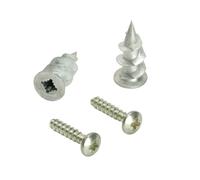 Rawlplug Light Duty Plasterboard Fixings - Pack of 50 - Plugs & Screws 13mm x 31mm