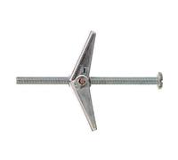 Rawlplug Metal Spring Toggle (Pack Of 6) in Silver Rawlplug Silver