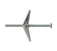 Rawlplug Metal Spring Toggle (Pack Of 6) Silver (One Size)