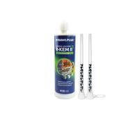 Rawlplug Polyester Resin, for Concrete | Strong Chemical Anchor with 2 Mixer Nozzles for Standard Cartridge Gun | Bonded Anchor Styrene Free for Multiple Use, 410ml