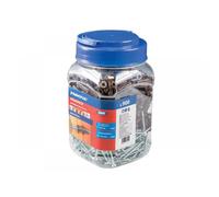 Rawlplug Plugs & Screws Set UNO® 7mm Brown Jar – 450 Plugs + 450 Screws