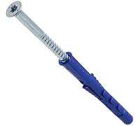 Rawl FF1 CounterSunk Head Nylon Frame Fixing Zinc Plated