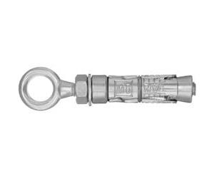 Rawlplug Rawlbolt M8 Eye Anchor - Pack of 5,Silver, (08E/5)