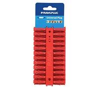 Rawlplug - Red UNO® Plugs (Pack 288 + 96 Red)