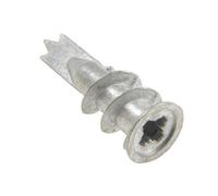 Rawlplug Self Drill Fixing For Plasterboard With Screws (Pack Of 50) Silver (One Size)