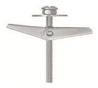 Rawlplug Spring Toggle (Pack Of 6) Silver (One Size)