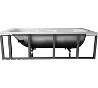 Rawlplug TubFix Bath Front Fixing Kit | 30 mins Installation | Mounting Kit for Bath Front | Galvanized and Spray Coated | Bathroom Fixtures Silver | R-TFX-1400-1800