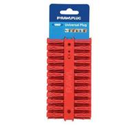 Rawlplug Universal Plug (Pack Of 288) Red (6 X 28mm)