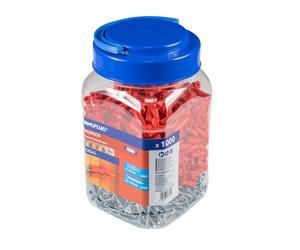 Rawlplug Uno DIY Multi-Purpose 500x Red Plugs & 500x Screws Pack Set