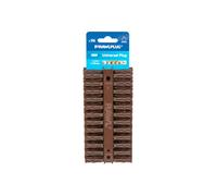 Rawlplug Universal Wall Plugs - Brown