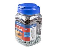 Rawlplug Plugs & Screws Set UNO® 7mm Brown Jar – 450 Plugs + 450 Screws