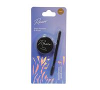 Rawr Beauty Pomade & Brush Light Brown Light Brown