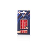 Rawr Beauty Rawr Stick On Nails Glossy Dark Red Square Dark Red