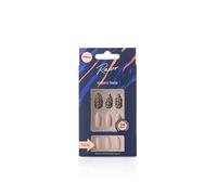 Rawr Beauty Rawr Stick On Nails Leopard Print Stiletto In Beige Beige