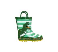 Rawr Dinosaur Wellies Harry Bear Green Infant 12