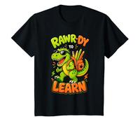 Rawr-dy to Learn Dinosaur Back to School Student Dino T-Shirt