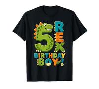 Rawr I'm 5 Five Rex Dinosaur 5th Birthday Boy Party T-Shirt