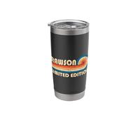 Rawson Retro 70s 80s Sunset Stripe Stainless Steel Insulated Tumbler
