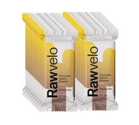 Rawvelo Energy Bars - Chocolate Walnut Brownie - Wheat & Gluten Free, Vegan Protein Bar, Low on Glycemic Index - Plant-based Sports Nutrition - 23.2g Carb, 4.3g Protein - 20x45g