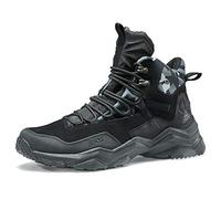 RAX Men's Wild Wolf Mid Venture Waterproof Lightweight Hiking Boots Black Size: 10.5