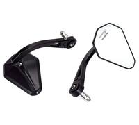 RAXIMO Bar-End Mirror BEM-V1 FOR LEVER GUARD, 2