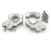 RAXIMO Handlebar Riser Offset, 30Mm OFFSET 30MM HEIGHT SILVER