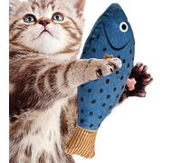 Raxove Catnip Indoor Cat Toys - Cat Filled Toy | Soft Kitten Toys Cute Cartoon Fish Shape, Funny Toy Kitten Supplies