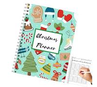 Raxove Christmas Planner Organizer,Christmas Planner Notebook,Holiday Organizer Notebook - Ultimate Christmas Planner with Checklists To Do Lists