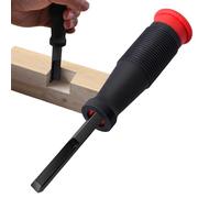 Raxove Corner Chisel Tool Woodworking Right Angle Chisel | Countersunk Chisel Square Picking Tool with Non-Slip Handle, Wood Square Picking Carving Tool for Door Mounting, Corner Punch Chisel