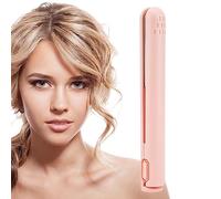 Raxove Dual Purpose, Straightener and Hair 2 in 1, Straightener/Hair for Short and Long Hair, Portable Curling Iron Powered by USB Equipped with Type C