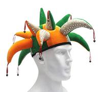 Raxove Halloween Hat, Bell Hat for Costume, Easter Jester Costume Hats, Party Costume Court Jester Hat, Funny Halloween Easter
