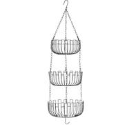 Raxove Hanging Fruit Basket, Metal Vegetable Basket Tiered Wire Organizer | Hanging Wire Baskets, Fruit Holder and Organizer, Heavy Duty Storage Basket