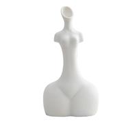 Raxove Modern Ceramic Vase, Female Body Vase,Female Body Shape Aesthetic Floral Vase | Flower Holder for Abstract Art Enthusiasts.Bookshelf Interior Decoration