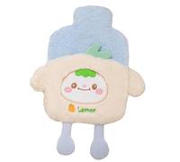 Raxove Plush Hot Water Bottle, Plush Hot Water Bottle, Cute Cartoon Plush Warm Water Bottle - Safe for Hands, Winter Heating Bag for the
