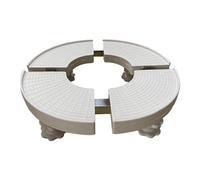 Raxove Refrigerator Stand | Round Appliance Stand - Heavy Duty Round Fridge Stand, Adjustable Washing Machine Base Stand for Refrigerator