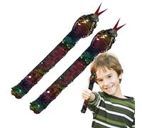Raxove Snake Slap Bracelets, Snake Snap Bracelets, Sequin Snake Bracelets Slap Bracelets, Portable Halloween Slap Bands Bracelets for Family