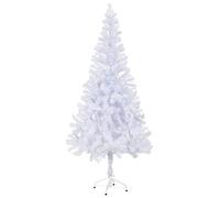 raxter Artificial Christmas Tree,4Ft/5Ft/6Ft/7Ft Pine Tree with Solid Metal Legs Tips,Easy Assembly,Perfect for Indoor and Outdoor Christmas Decoration (White, 5ft)