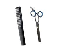 Raxter Hairdressing Scissors with Free Comb Professional Hair Cutting Barber Scissors Beard or Moustache Trimming Stainless Steel Sharp Edge Thinning Shears for Salon Hairdresser Men, Women & Children
