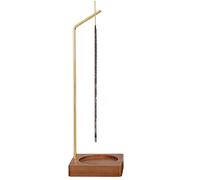 Raxwalker Reverse Incense Holder Handmade Wooden Incense Burner ash Catcher, with Metal Incense Stick Stand For Zen Yoga Spa Mediation Home Déco
