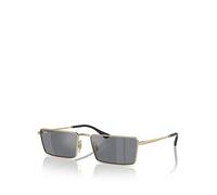 Ray-Ban 0rb3741 Emy Bio-based Rectangle Sunglasses, Gold, Men Gold