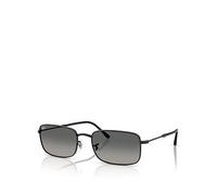 Ray-Ban , Black Metal Sunglasses with Grey Lenses ,Black unisex, Sizes: 59 MM, 56 MM