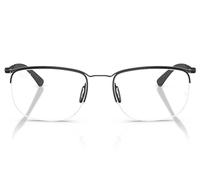 Ray-Ban Eyeglasses Unisex Rb7552 Optics - Black Frame Clear Lenses Polarized 52-19