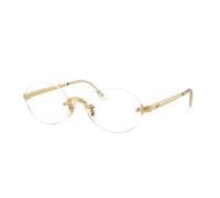 Ray - Ban A$AP Rocky RX3929V 2500 Unisex Optical frames Metal Gold Transparent Squared Normal