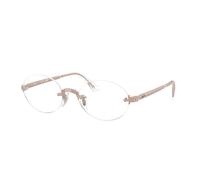 Ray-Ban Eyeglasses Unisex Rb3929v Optics By A$ap Rocky - Light Pink Frame Clear Lenses Polarized 52-20