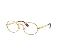 Ray - Ban A$AP Rocky RX3931V 2500 Unisex Optical frames Metal Gold Transparent Round Normal