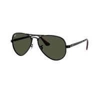 Ray-Ban Sunglasses Unisex Aviator Max - Black Frame Green Lenses 62-16
