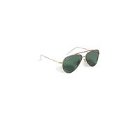 Ray-Ban RB0101S Aviator Reverse Sunglasses Gold / Green