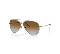Ray-Ban RBR0101S Aviator Reverse 004/CB Men's Sunglasses Gunmetal Size 62