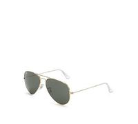 Ray-Ban Aviator Sunglasses, Gold/Green, Women Gold/Green