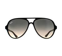 Ray-Ban Cats 5000 RB4125 Sunglasses Black / Grey Gradient